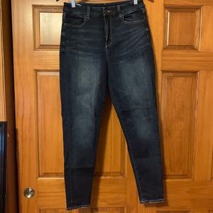 American Eagle Curvy high rise jeggings